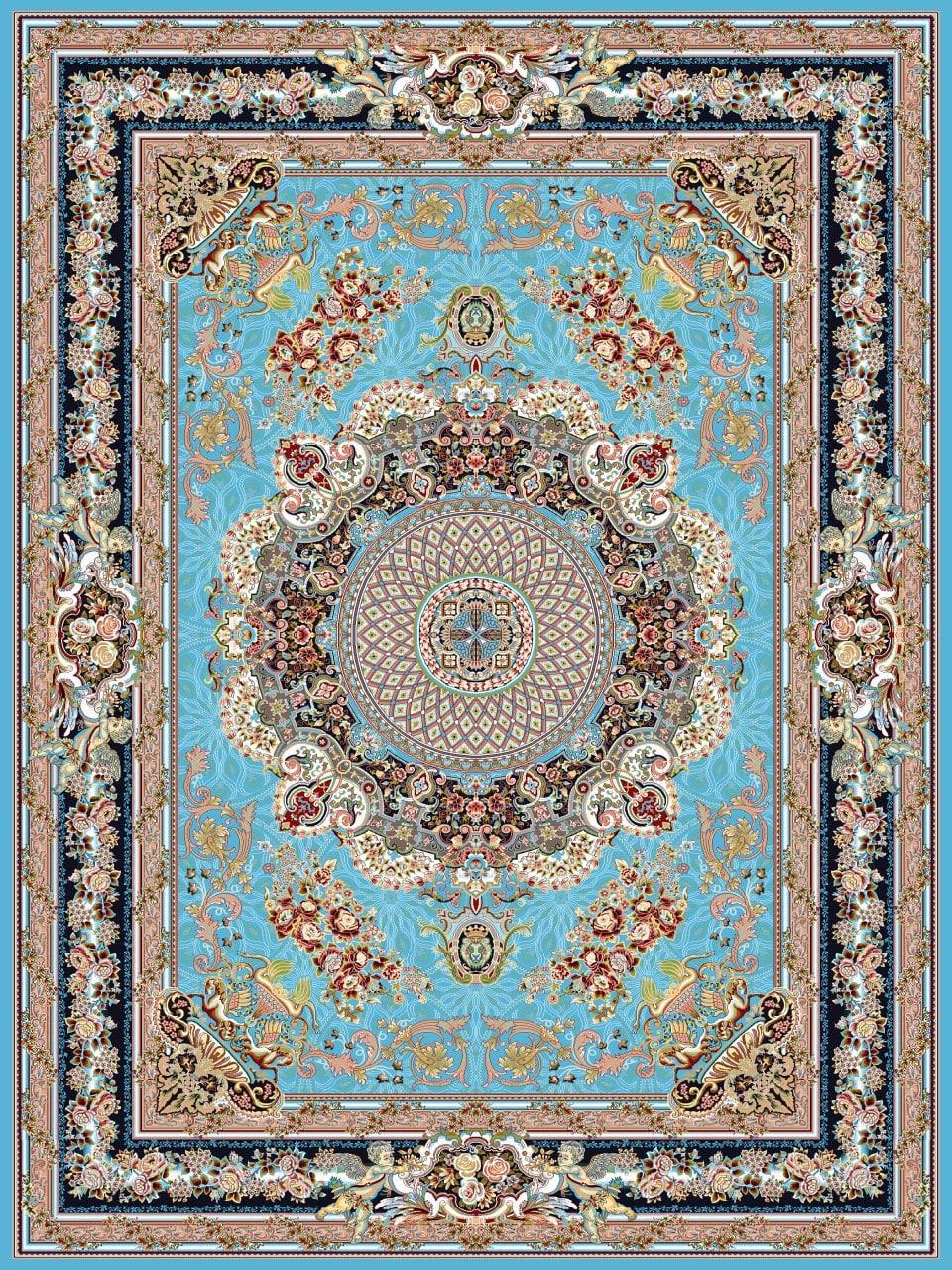 12 متری(آبی- فیروزه ای)